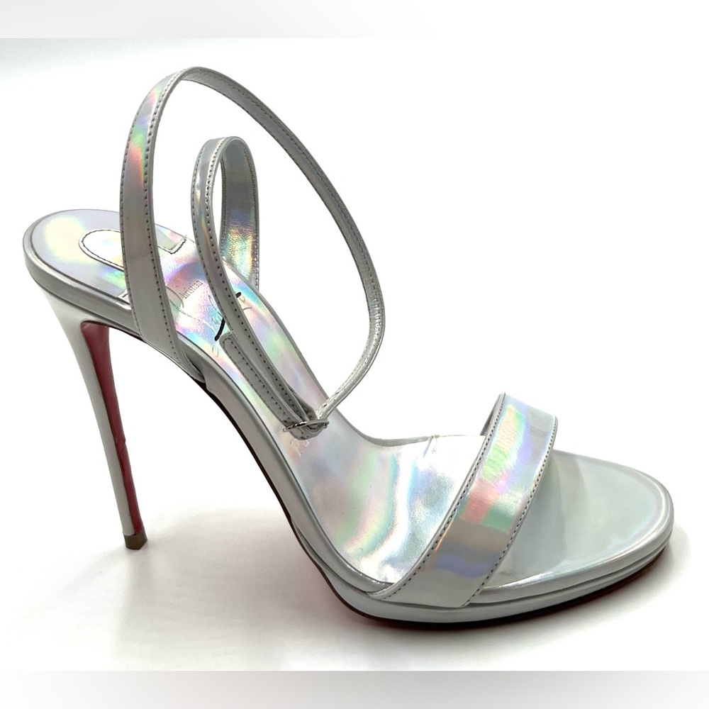 Christian Louboutin Loubi Queen Ankle Strappy Sandals